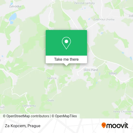 Карта Za Kopcem