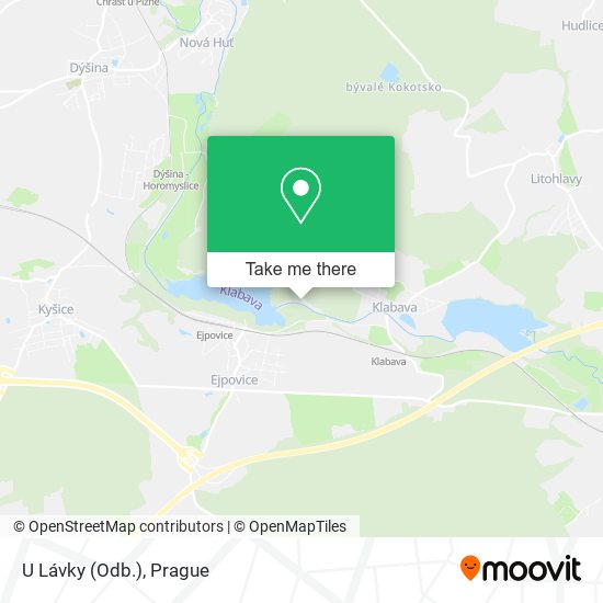 U Lávky (Odb.) map