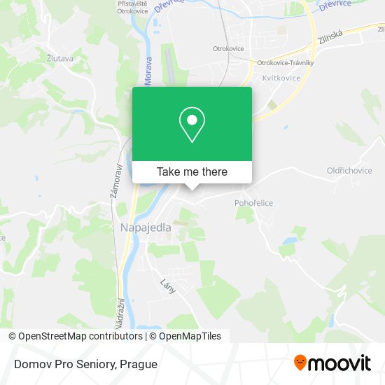 Карта Domov Pro Seniory