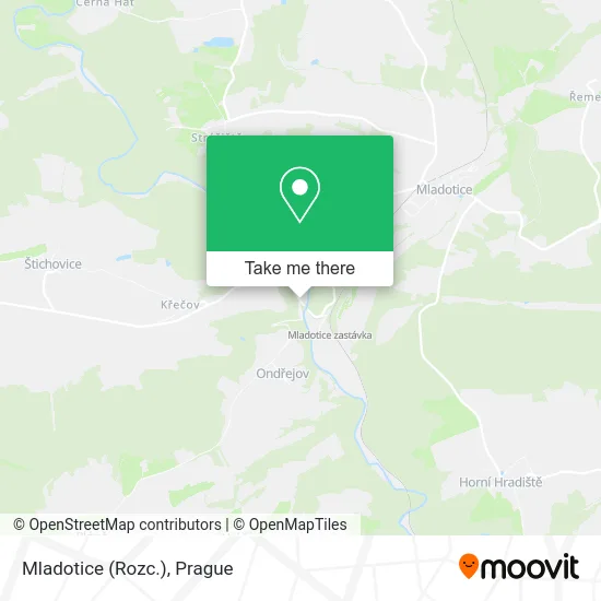 Карта Mladotice (Rozc.)