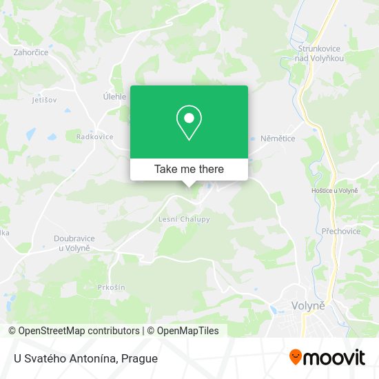 U Svatého Antonína map