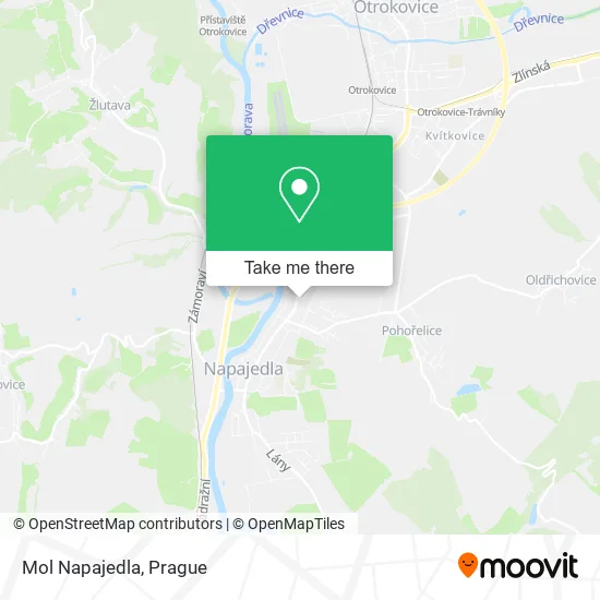 Карта Mol Napajedla
