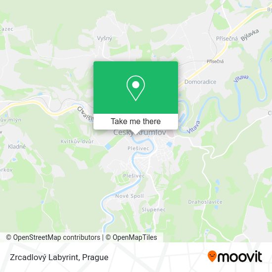 Zrcadlový Labyrint map