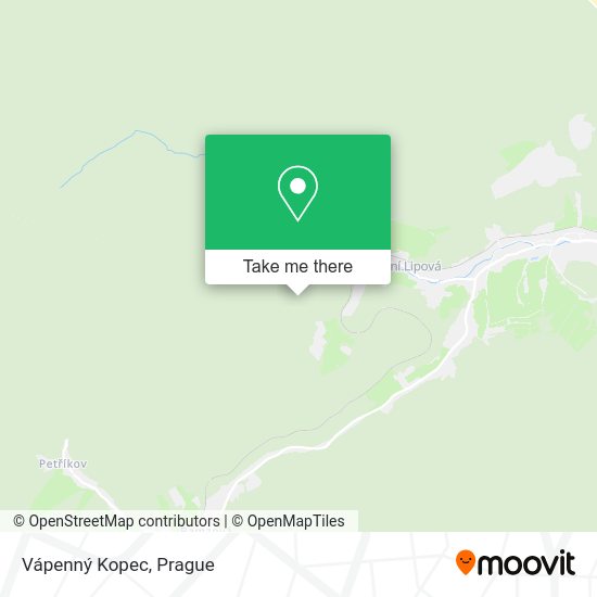 Vápenný Kopec map