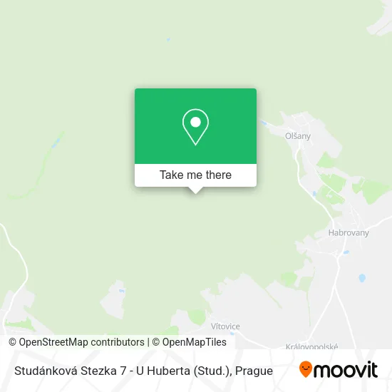 Карта Studánková Stezka 7 - U Huberta (Stud.)