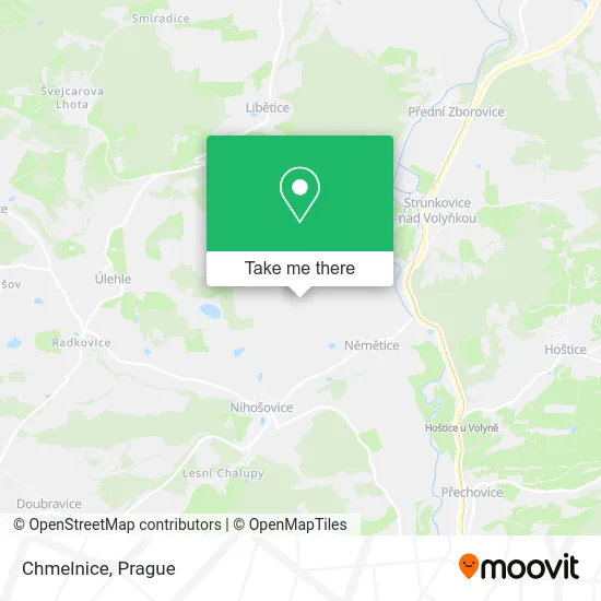 Карта Chmelnice