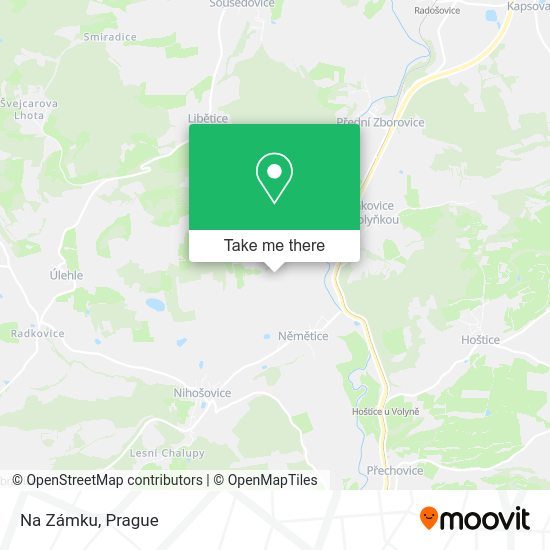 Карта Na Zámku