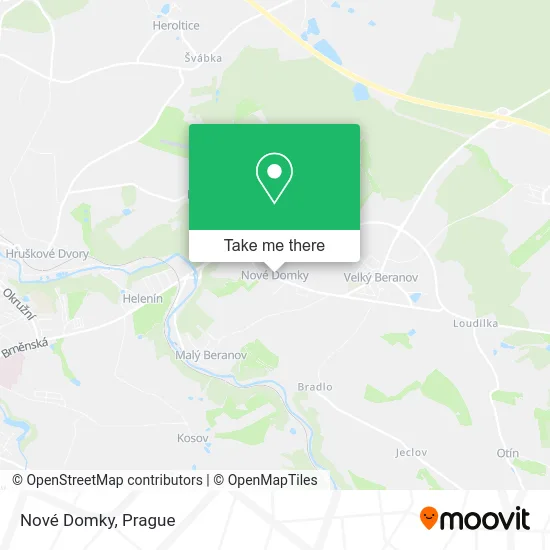 Карта Nové Domky