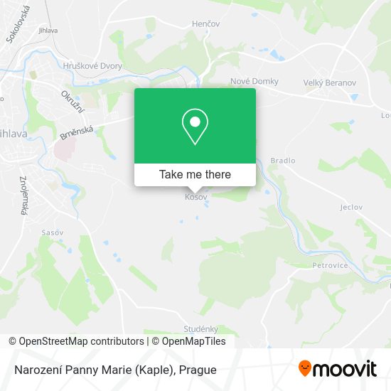 Narození Panny Marie (Kaple) map