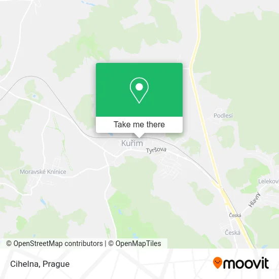Карта Cihelna