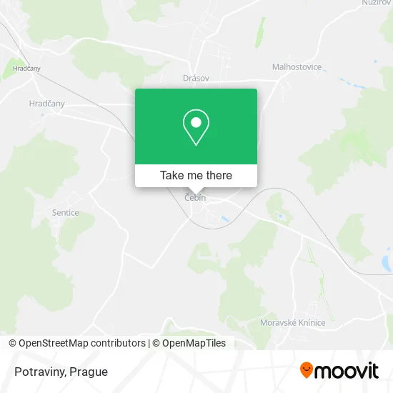 Карта Potraviny