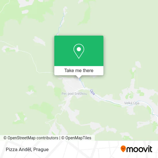 Карта Pizza Anděl