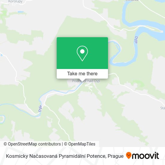 Kosmicky Načasovaná Pyramidální Potence map
