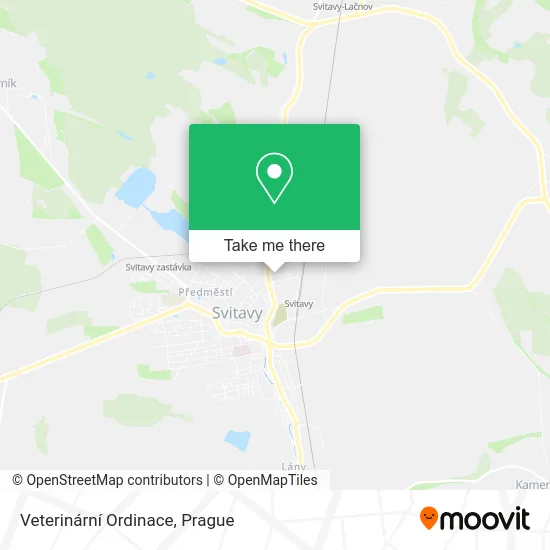 Карта Veterinární Ordinace