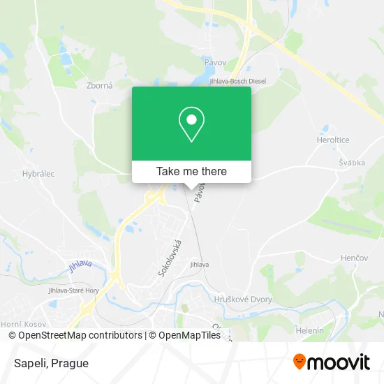 Карта Sapeli