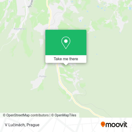 Карта V Lučinách