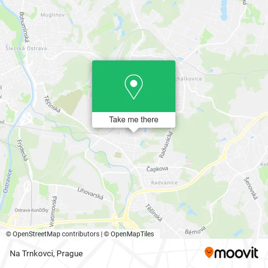 Карта Na Trnkovci