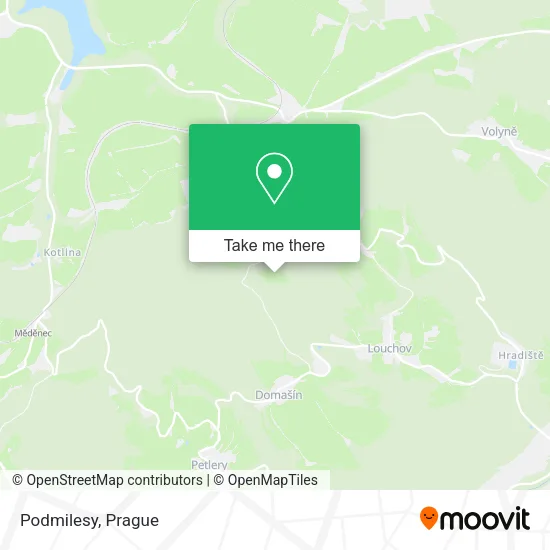 Карта Podmilesy