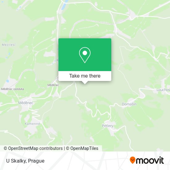 Карта U Skalky