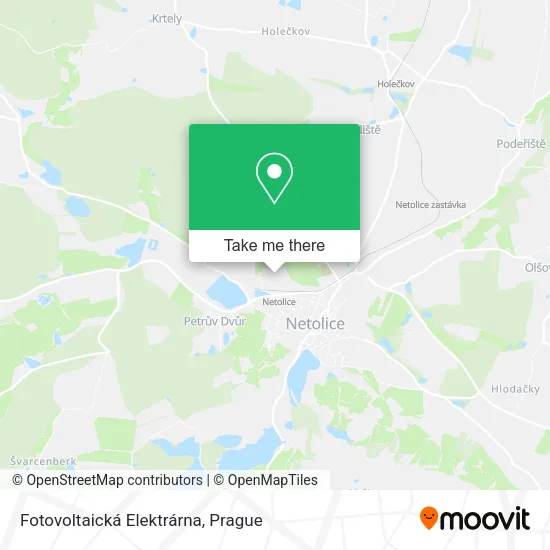 Карта Fotovoltaická Elektrárna