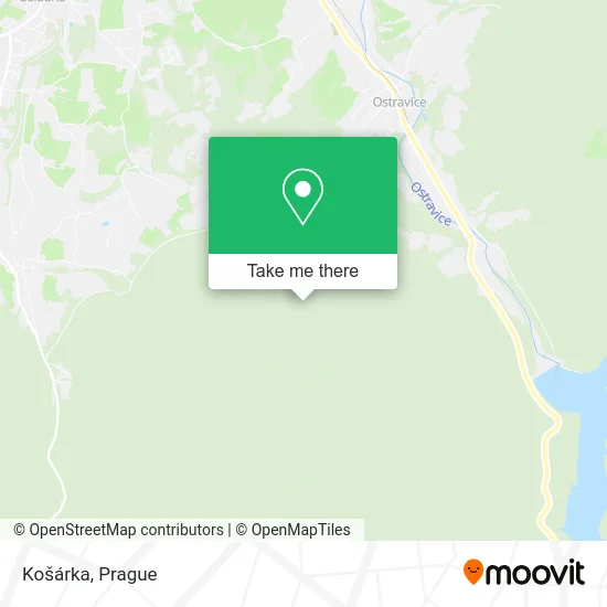 Карта Košárka