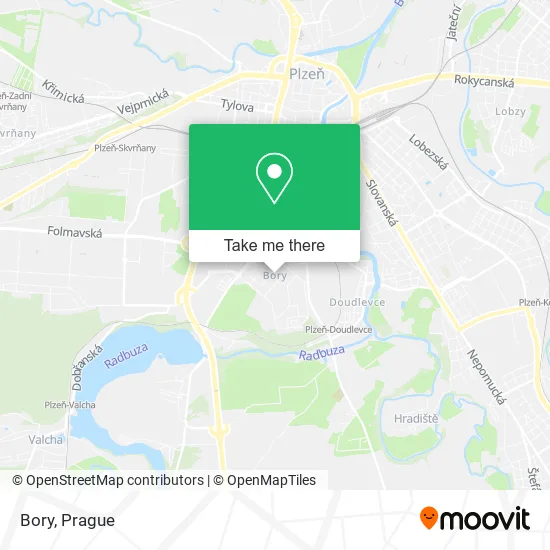 Карта Bory