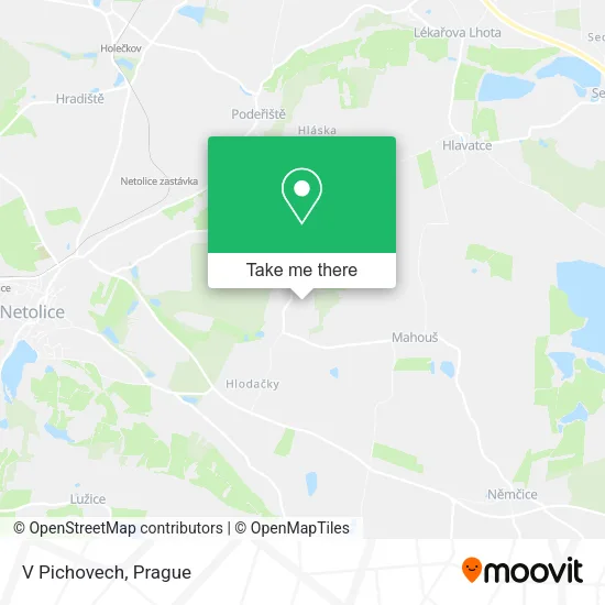 Карта V Pichovech