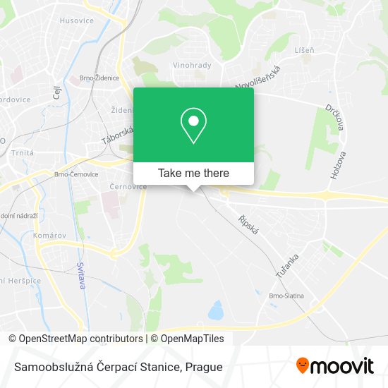 Samoobslužná Čerpací Stanice map
