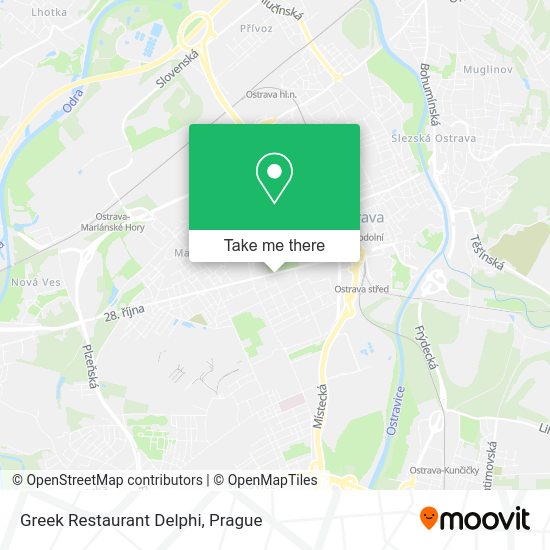 Карта Greek Restaurant Delphi