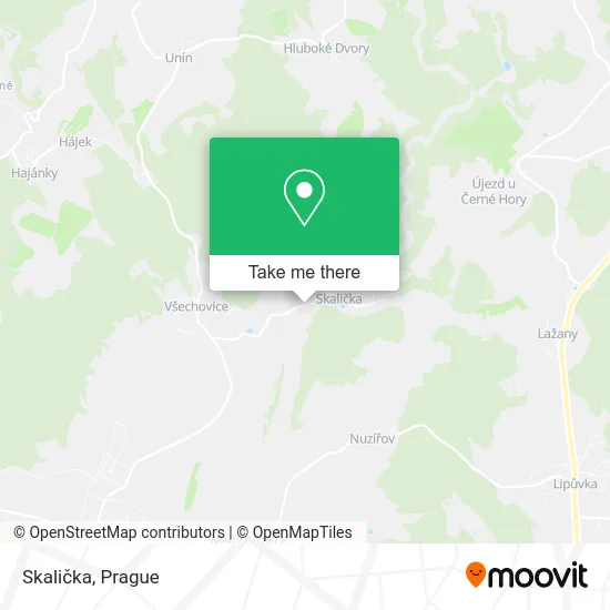 Карта Skalička