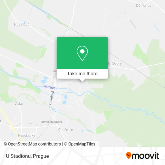 Карта U Stadionu