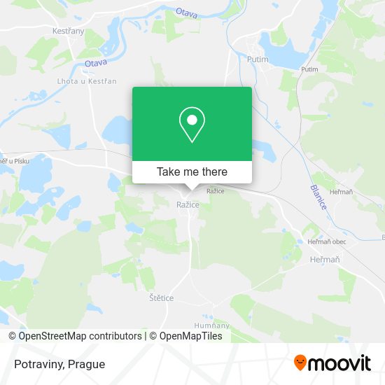 Карта Potraviny