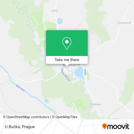 Карта U Bučka
