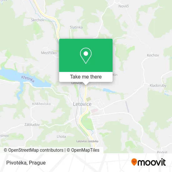 Карта Pivotéka