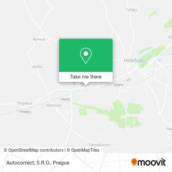 Autocorrect, S.R.O. map