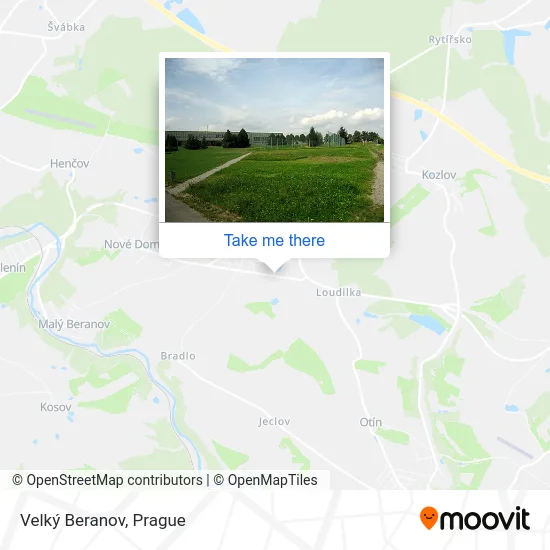 Карта Velký Beranov