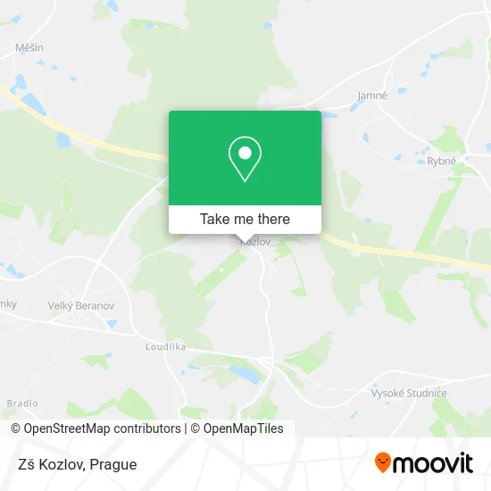 Карта Zš Kozlov