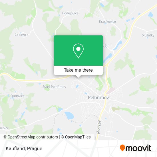 Kaufland map