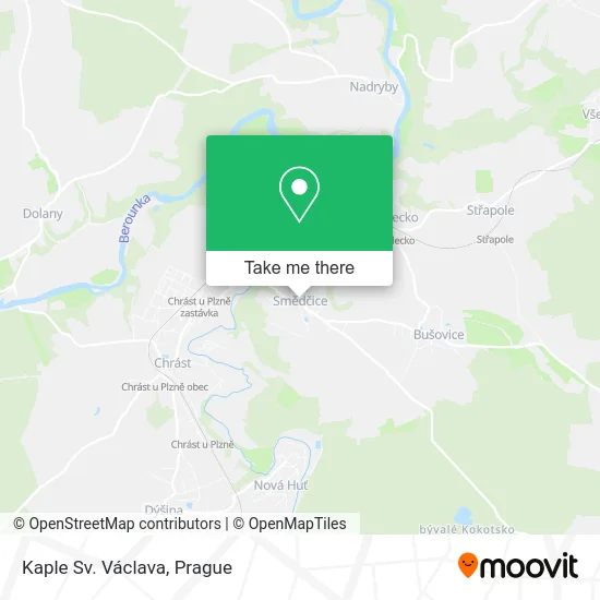 Карта Kaple Sv. Václava