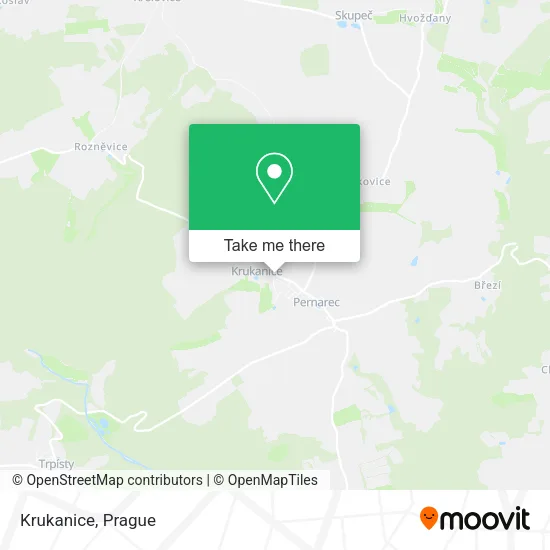 Карта Krukanice