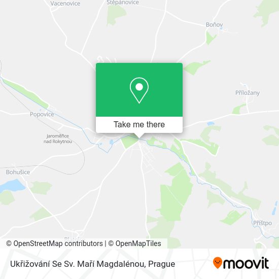 Ukřižování Se Sv. Maří Magdalénou map