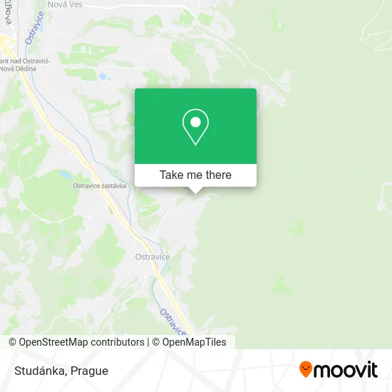 Карта Studánka