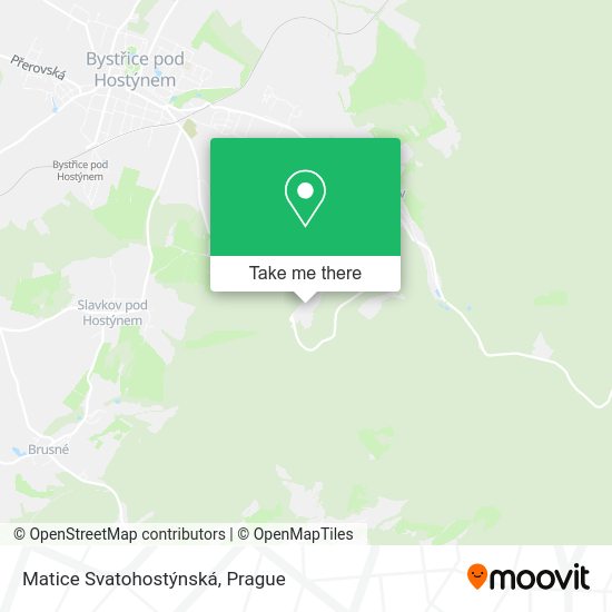 Matice Svatohostýnská map
