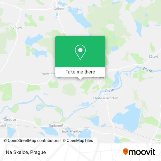Карта Na Skalce