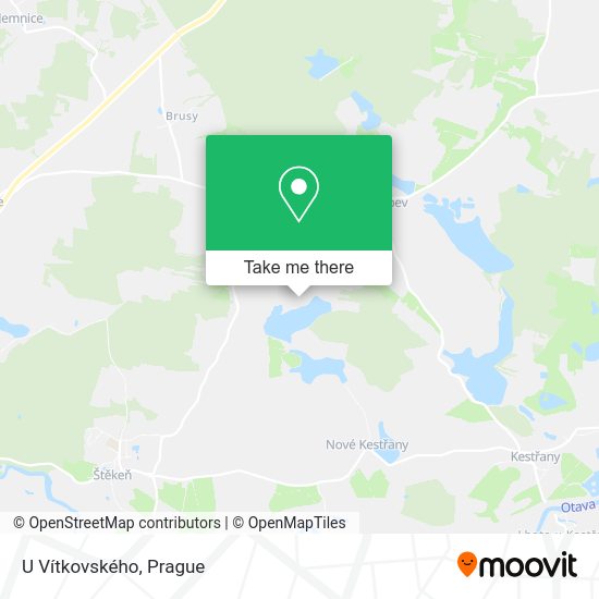 U Vítkovského map