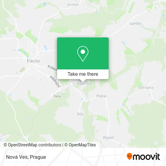 Карта Nová Ves