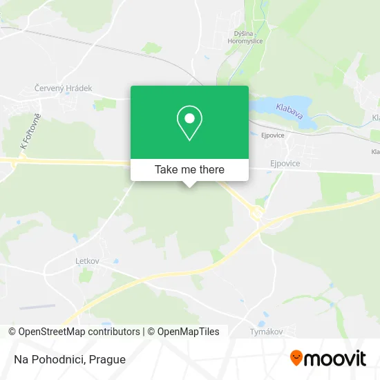 Карта Na Pohodnici