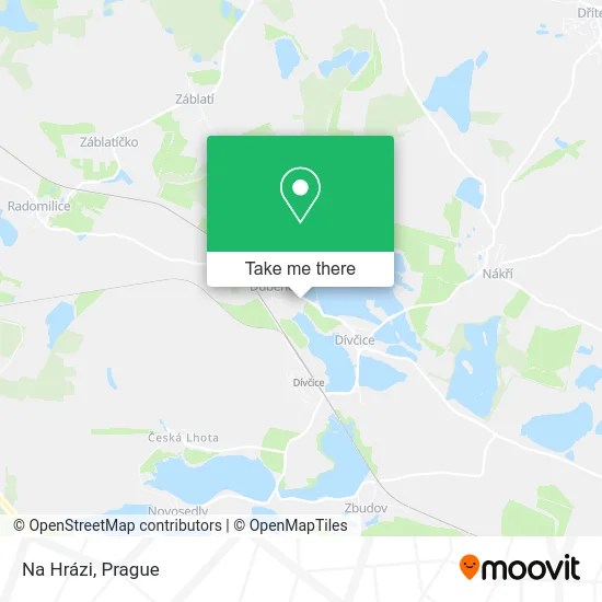 Карта Na Hrázi