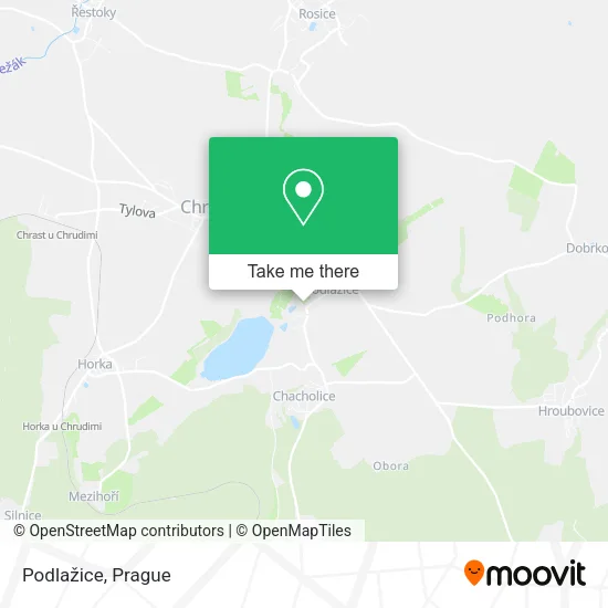 Карта Podlažice