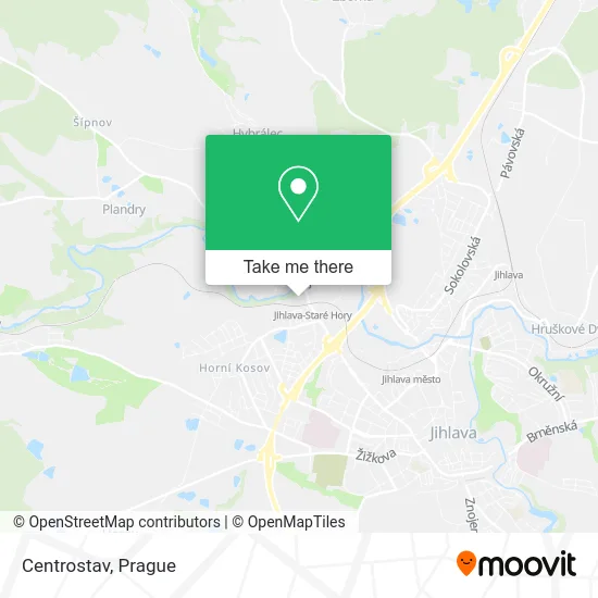 Карта Centrostav